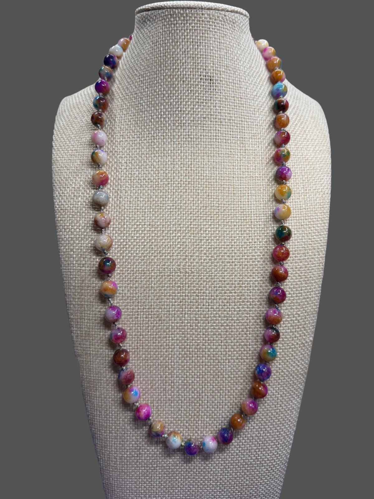 Confetti Stone 23” necklace