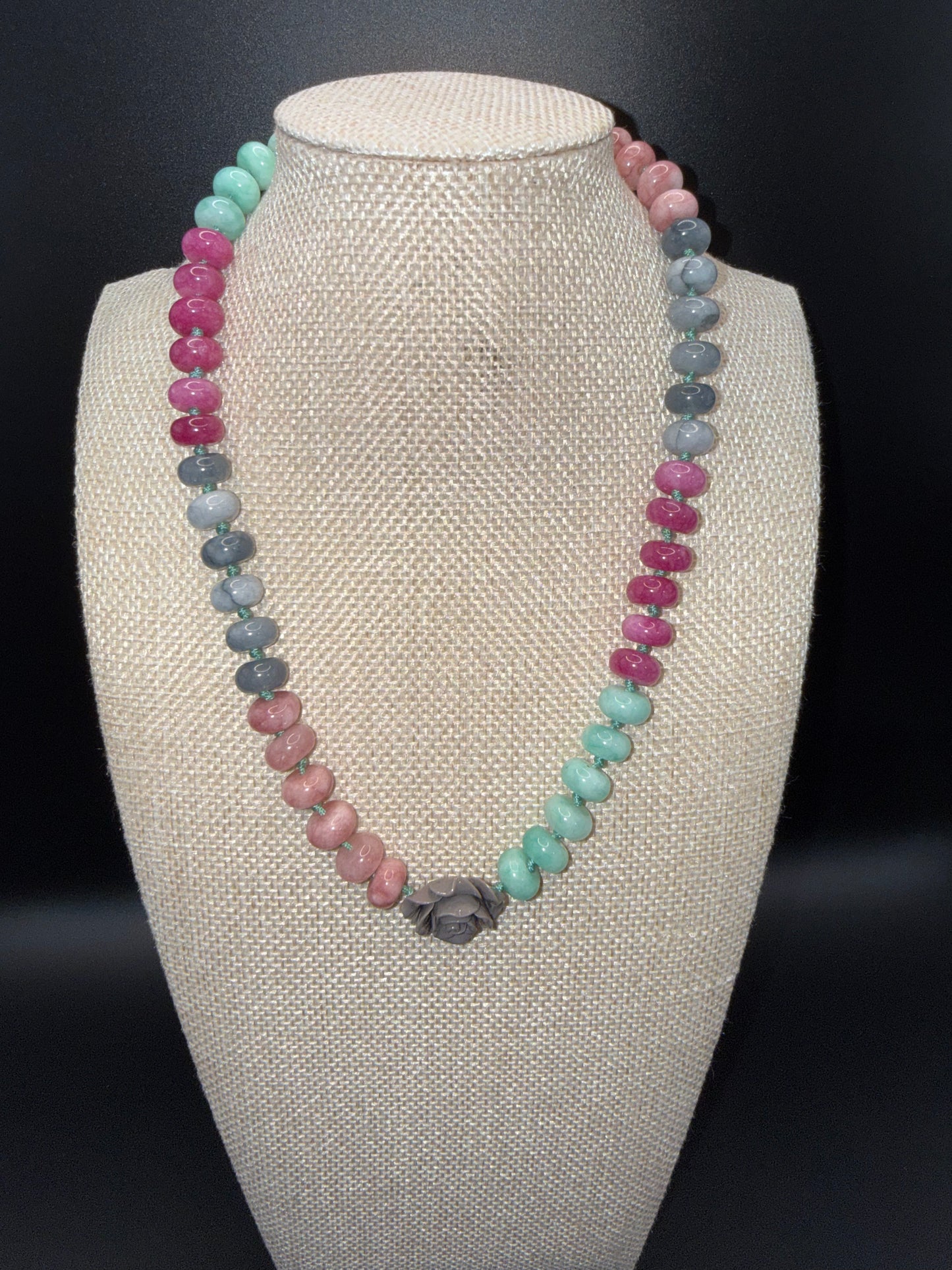 Chalcedony 18” Necklace