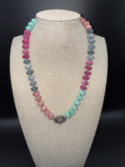 Chalcedony 18” Necklace